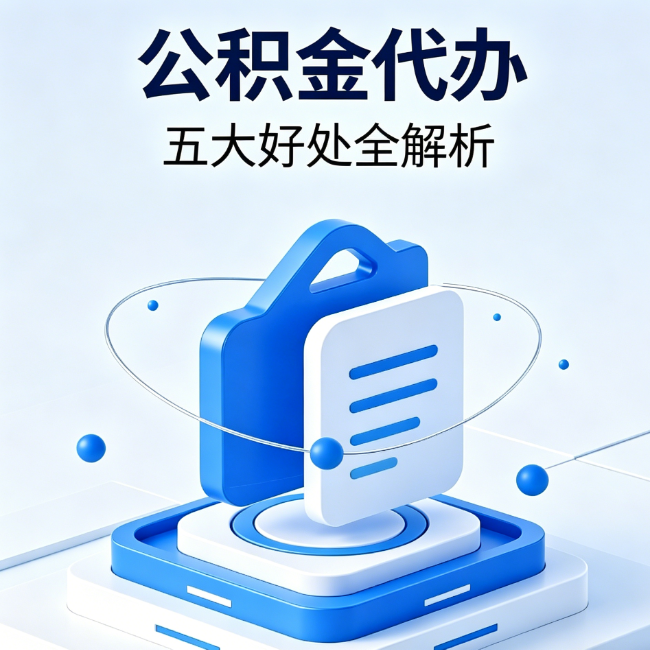 大渡口公积金代办到底值不值？这5大好处让你少走弯路